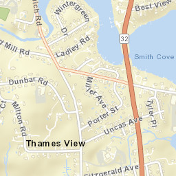 Thames View Connecticut Street Map