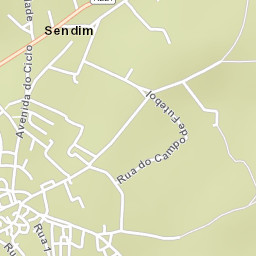 Sendim Street Map