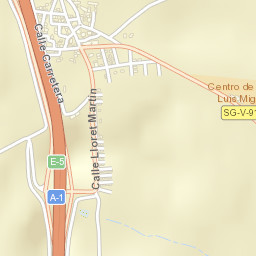 Fresno de la Fuente Street Map