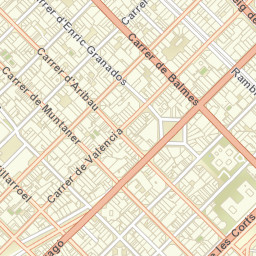 Barcelona Street Map