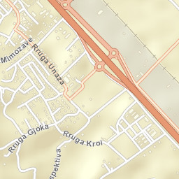 Vorë Street Map