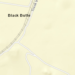 Black Butte California Street Map