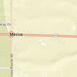 Mecca Ohio Street Map
