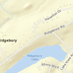 Ridgebury New York Street Map