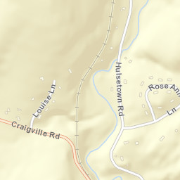 Craigville New York Street Map
