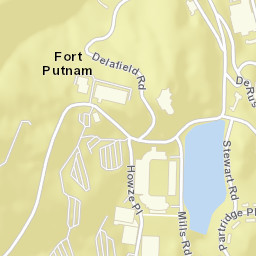 Fort Putnam New York Street Map