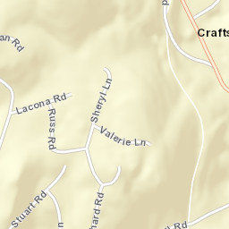 Crafts New York Street Map