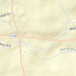 Burnetts Corner Connecticut Street Map