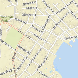 Edgartown Street Map