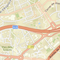 Esplugues de Llobregat Street Map