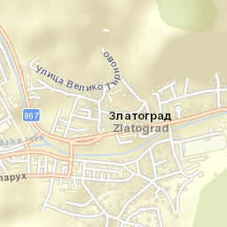 Zlatograd Street Map