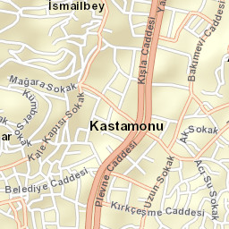 Kastamonu Street Map