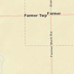 Farmer Ohio Street Map