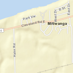 Mitiwanga Ohio Street Map
