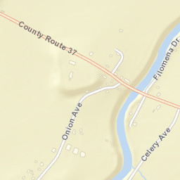 Pellets Island New York Street Map