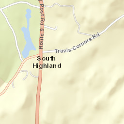 South Highland New York Street Map