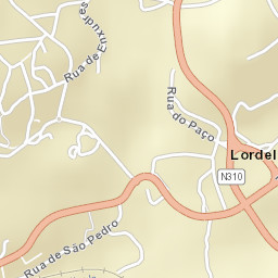 Lordelo Street Map