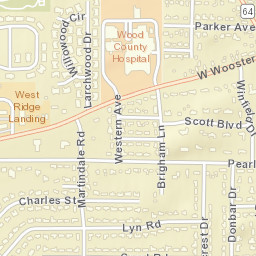 Westgate Homes Ohio Street Map