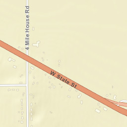 Fourmile House Corner Ohio Street Map