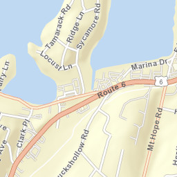 Mahopac New York Street Map