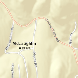 McLaughlin Acres New York Street Map