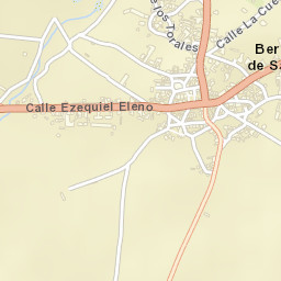 Bermillo de Sayago Street Map