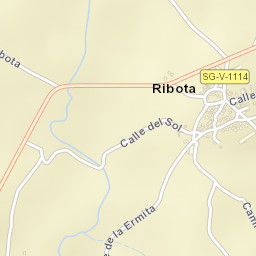 Ribota Street Map