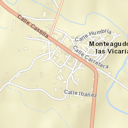 Monteagudo de las Vicarías Street Map