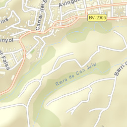 Santa Coloma de Cervelló Street Map