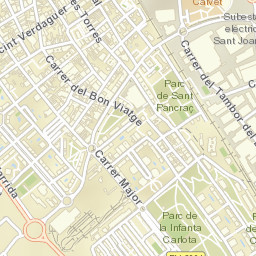 Sant Joan Despí Street Map