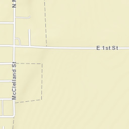 200-298 McClelland Street Fullerton Street Map