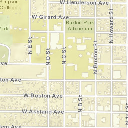 207 West Salem Avenue, Indianola, IA Street Map