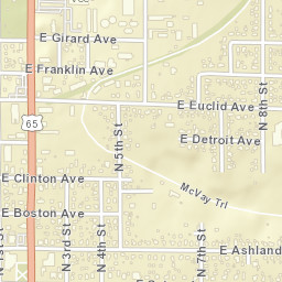 400-498 North 8th Street, Indianola, IA Street Map