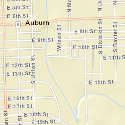 112-120 West 7th Street, Auburn, IN Street Map