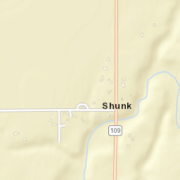 Shunk Ohio Street Map