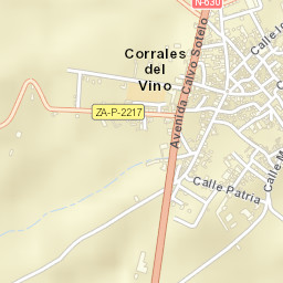 Corrales Street Map
