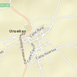 Urueñas Street Map