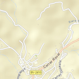 Olesa de Bonesvalls Street Map