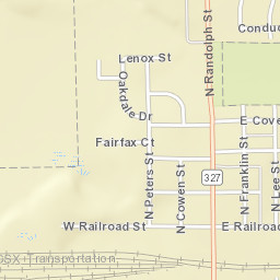 301-399 North Randolph Street, Garrett, IN  Street Map