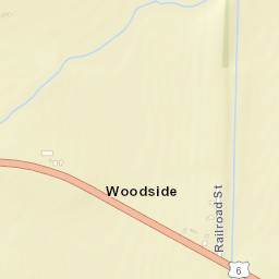 Woodside Ohio Street Map