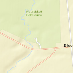 Bloomingville Ohio Street Map