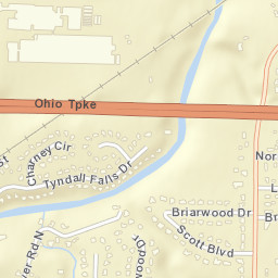 West View Ohio Street Map