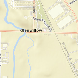 Falls Junction Ohio Street Map