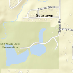Beartown Ohio Street Map