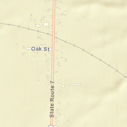 Burghill Ohio Street Map