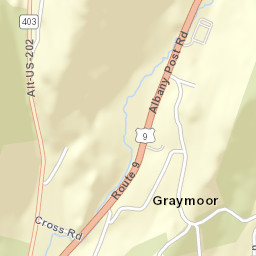 Graymoor New York Street Map