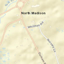 North Madison Connecticut Street Map