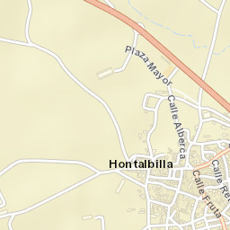 Hontalbilla Street Map