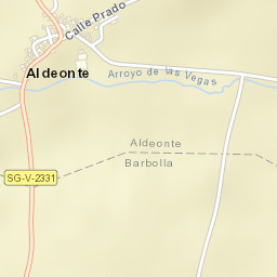 Aldeonte Street Map