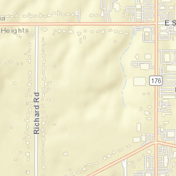 Walling Corners Ohio Street Map